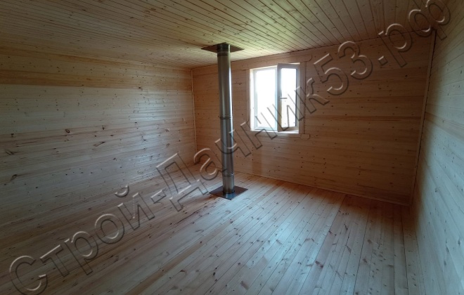 4 Брусовая баня  Б-34, 6х9м, 94.5 М², Московская область, Дмитровский район, деревня Совельево. (6)